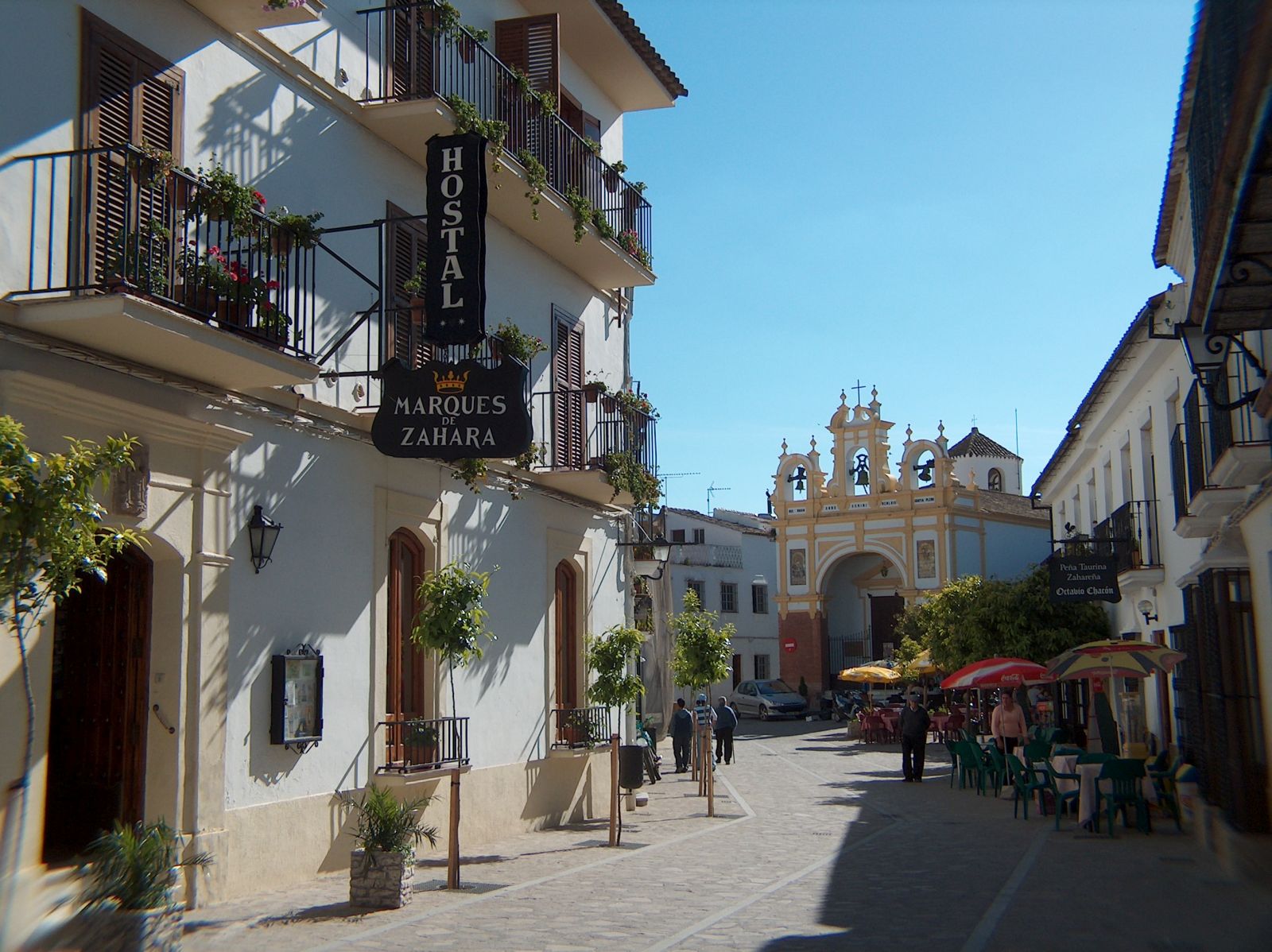El Hostal Rural Marqués de Zahara, en el centro de